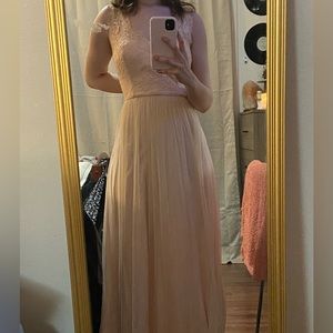 Pink prom dress